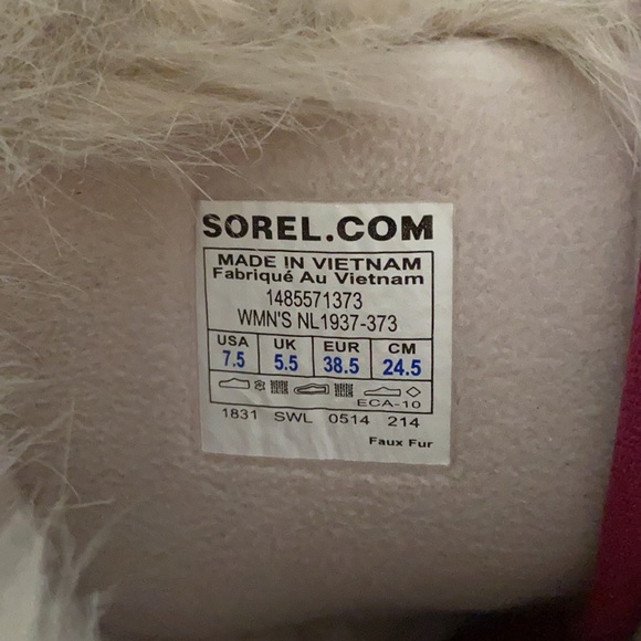 Women’s size 7.5 Sorel Winter Boot - Picture 4 of 6